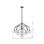 Metropolitan Lighting N3508-860 Dark Bronze Lenora 34.25'' 13-light Chandelier Image 2