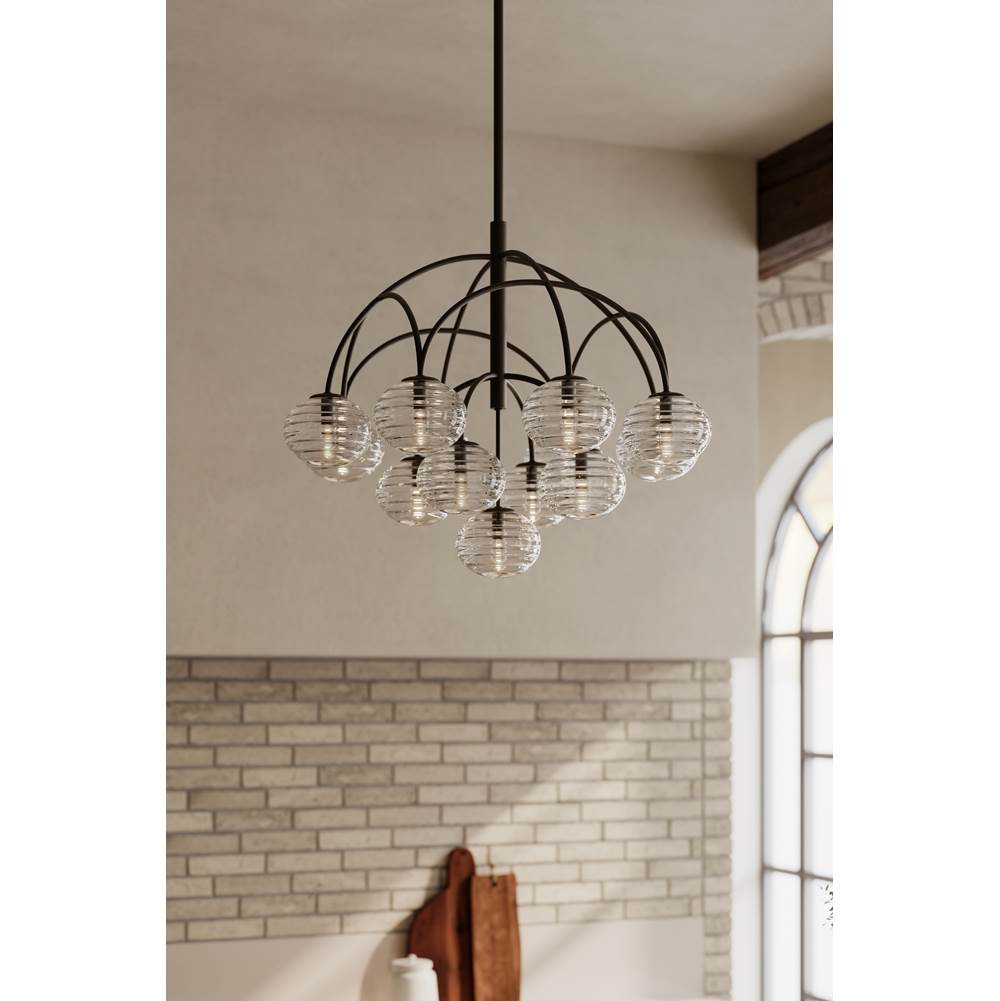 Metropolitan Lighting N3508-860 Dark Bronze Lenora 34.25'' 13-light Chandelier Image 3