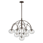 Metropolitan Lighting N3508-860 Dark Bronze Lenora 34.25'' 13-light Chandelier Image 1