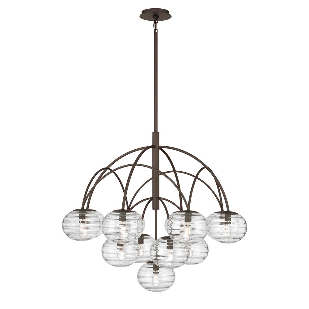 Metropolitan Lighting N3508-860 Dark Bronze Lenora 34.25'' 13-light Chandelier Image 1