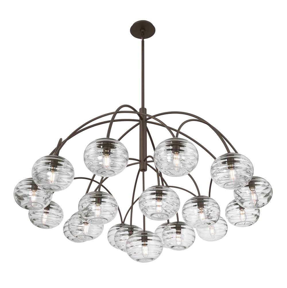 Metropolitan Lighting N3509-860 Dark Bronze Lenora 47.75'' 19-light Chandelier Image 7