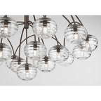 Metropolitan Lighting N3509-860 Dark Bronze Lenora 47.75'' 19-light Chandelier Image 6