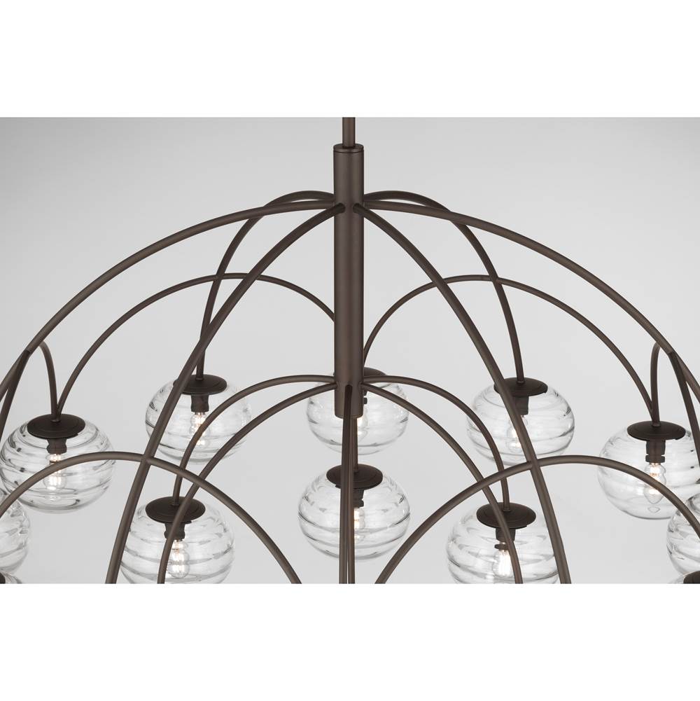 Metropolitan Lighting N3509-860 Dark Bronze Lenora 47.75'' 19-light Chandelier Image 5