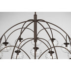 Metropolitan Lighting N3509-860 Dark Bronze Lenora 47.75'' 19-light Chandelier Image 5