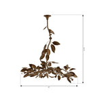 Metropolitan Lighting N3527-736 Weathered Gold Seraphine 60'' 11-light Linear Chandelier Image 2