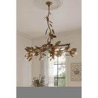 Metropolitan Lighting N3527-736 Weathered Gold Seraphine 60'' 11-light Linear Chandelier Image 3