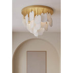 Metropolitan Lighting N3675-732 Legacy Brass Velisse 23.75'' 5-light Flush Mount Image 3