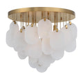 Metropolitan Lighting N3675-732 Legacy Brass Velisse 23.75'' 5-light Flush Mount Image 1