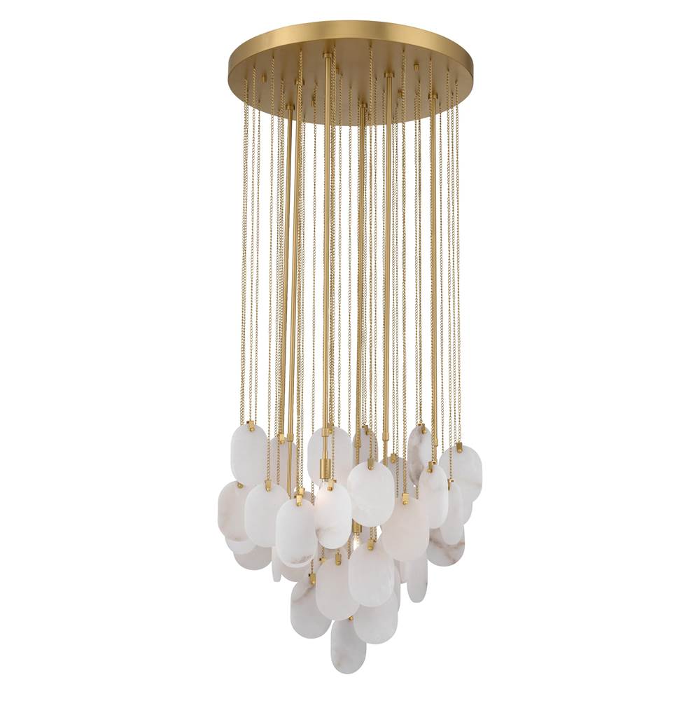 Metropolitan Lighting N3676-732 Legacy Brass Velisse 27.5'' 6-light Pendant Image 1