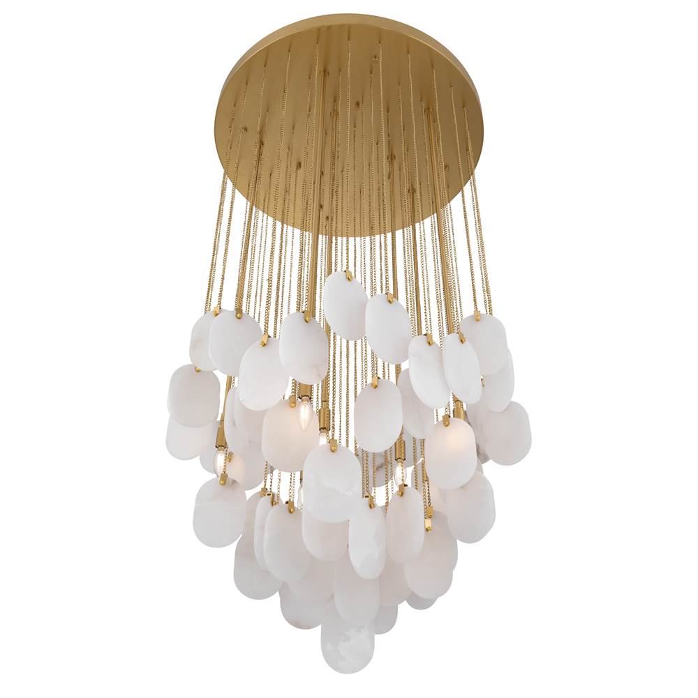 Metropolitan Lighting N3678-732 Legacy Brass Velisse 35.5'' 8-light Pendant Image 7