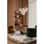 Metropolitan Lighting N3678-732 Legacy Brass Velisse 35.5'' 8-light Pendant Image 4