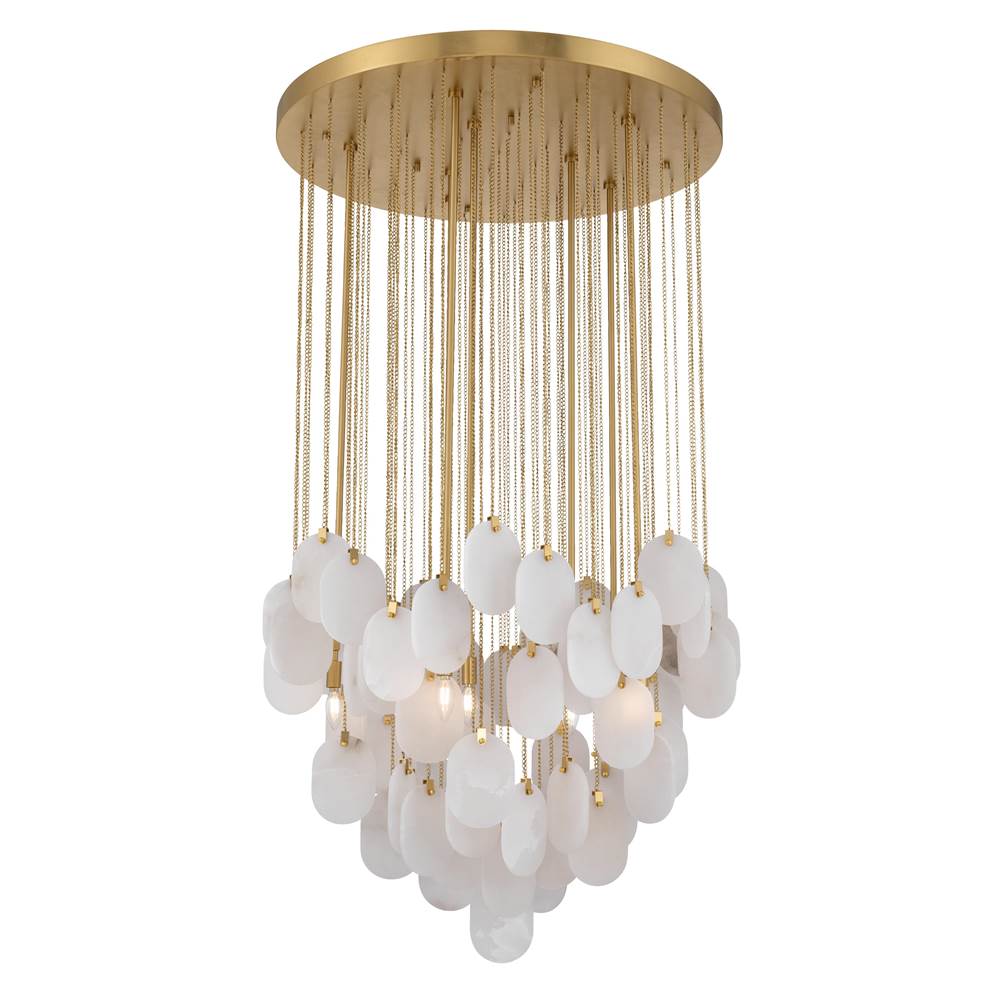 Metropolitan Lighting N3678-732 Legacy Brass Velisse 35.5'' 8-light Pendant Image 1