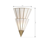 Metropolitan Lighting N5621-732 Legacy Brass Jaxen 5.5'' High 2-light Wall Sconce Image 2