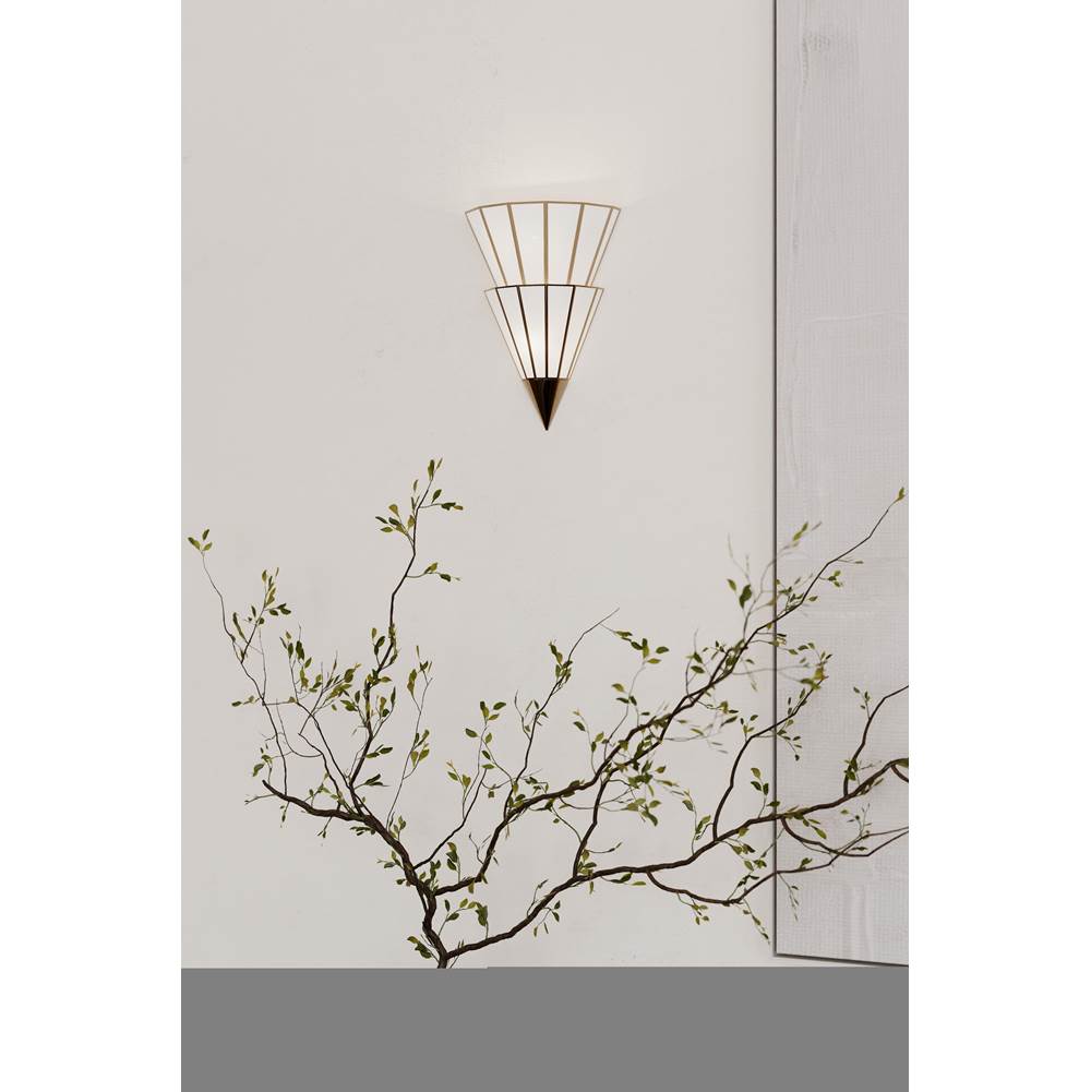 Metropolitan Lighting N5621-732 Legacy Brass Jaxen 5.5'' High 2-light Wall Sconce Image 3