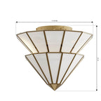 Metropolitan Lighting N5624-732 Legacy Brass Jaxen 17.75'' 3-light Semi-flush Mount Image 2