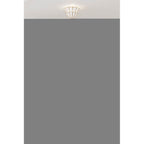 Metropolitan Lighting N5624-732 Legacy Brass Jaxen 17.75'' 3-light Semi-flush Mount Image 4