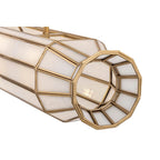 Metropolitan Lighting N5626-732 Legacy Brass Jaxen 48'' 6-light Linear Chandelier Image 4