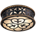 Metropolitan Lighting Montparnasse 2 Light Flush Mount