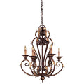 Metropolitan Lighting Zaragoza 6 Light Chandelier