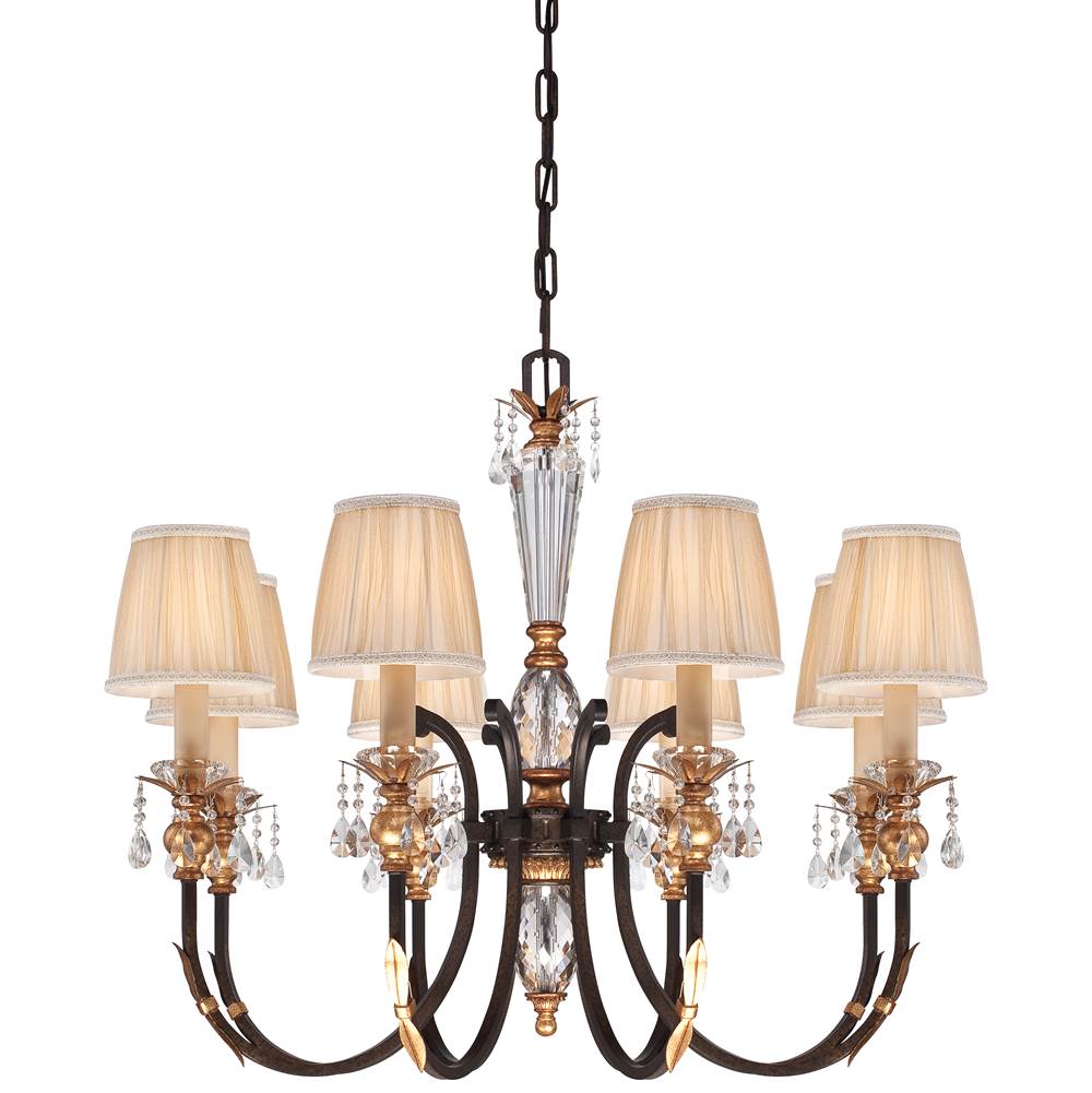 Metropolitan Lighting Bella Cristallo 8 Light Chandelier