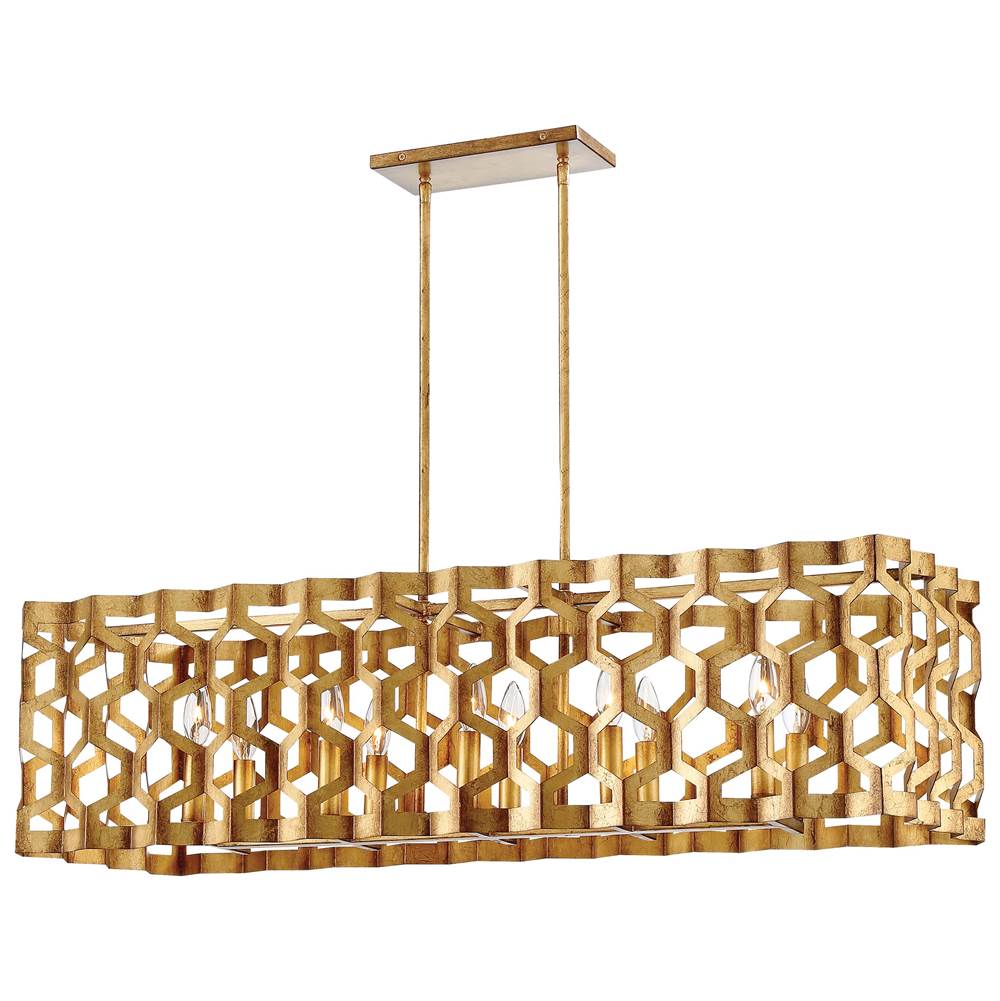 Metropolitan Lighting Coronade 10 Light Island Light