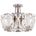 Metropolitan Lighting Castle Aurora 8 Light Semi Flush Mount