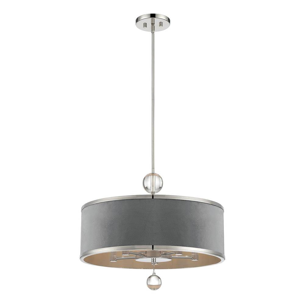 Metropolitan Lighting Luxour 8 Light Dual Pendant And Semi Flush Mount