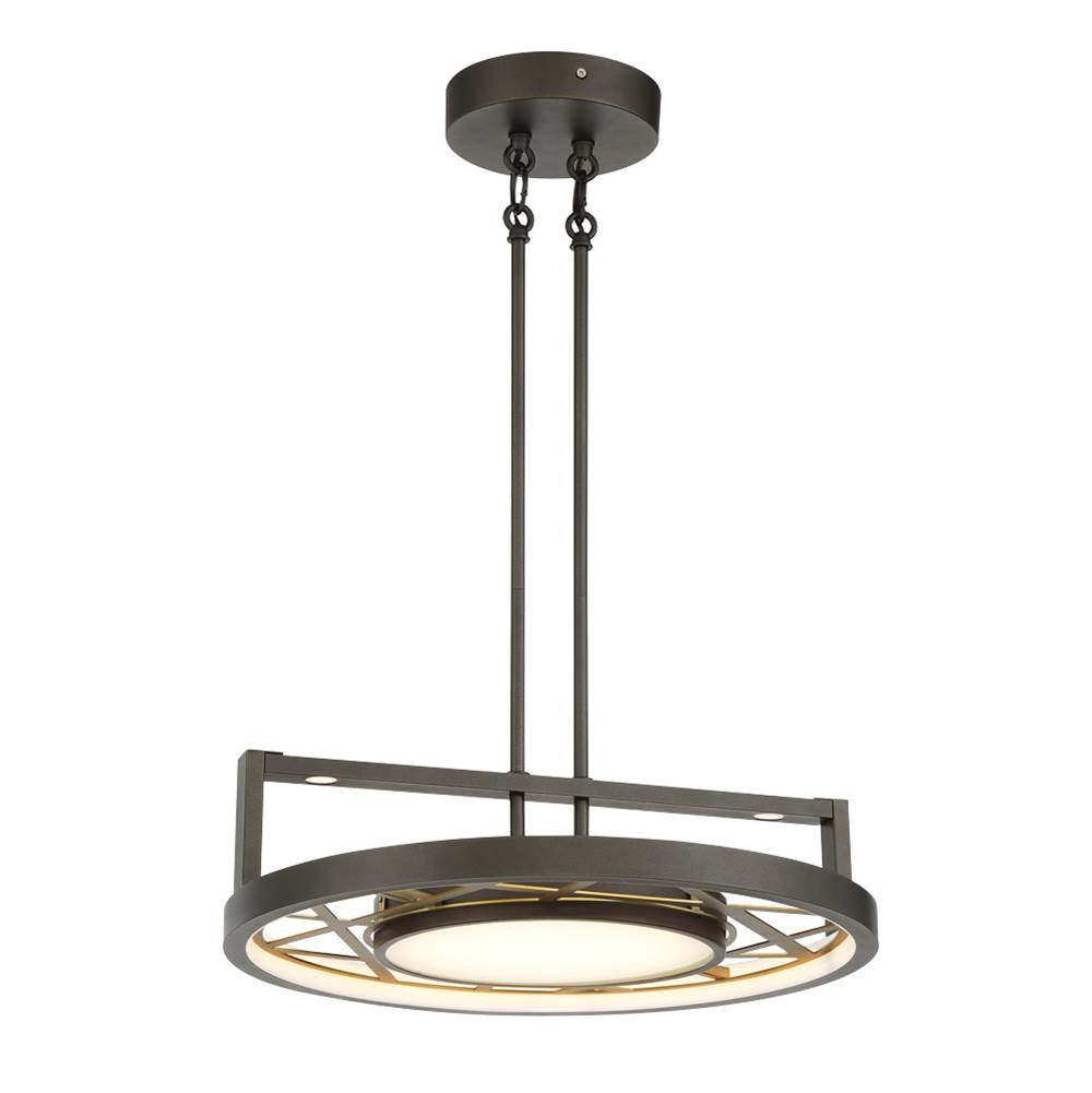 Metropolitan Lighting Tribeca By Robin Baron Led Convertible Semi Flush / Pendant