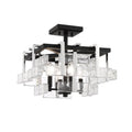 Metropolitan Lighting Painesdale 4 Light Semi Flush