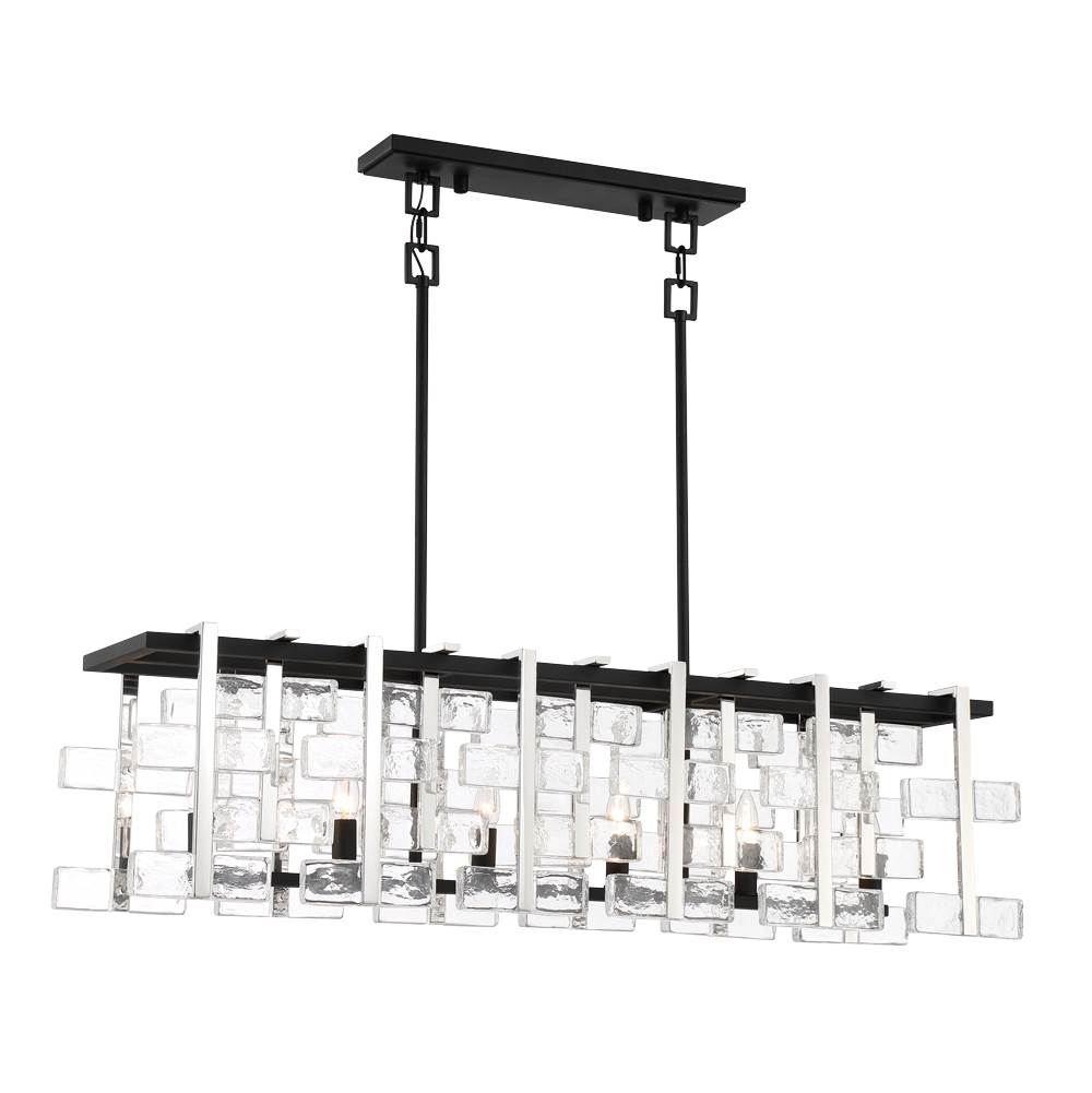 Metropolitan Lighting Painesdale 6 Light Island