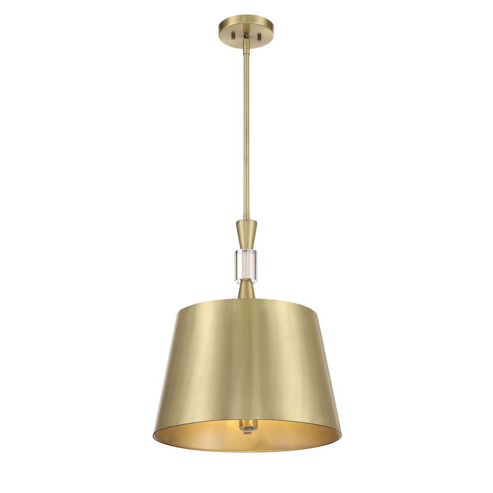 Metropolitan Lighting N7553-695 Soft Brass 3 Light Pendant Image 1
