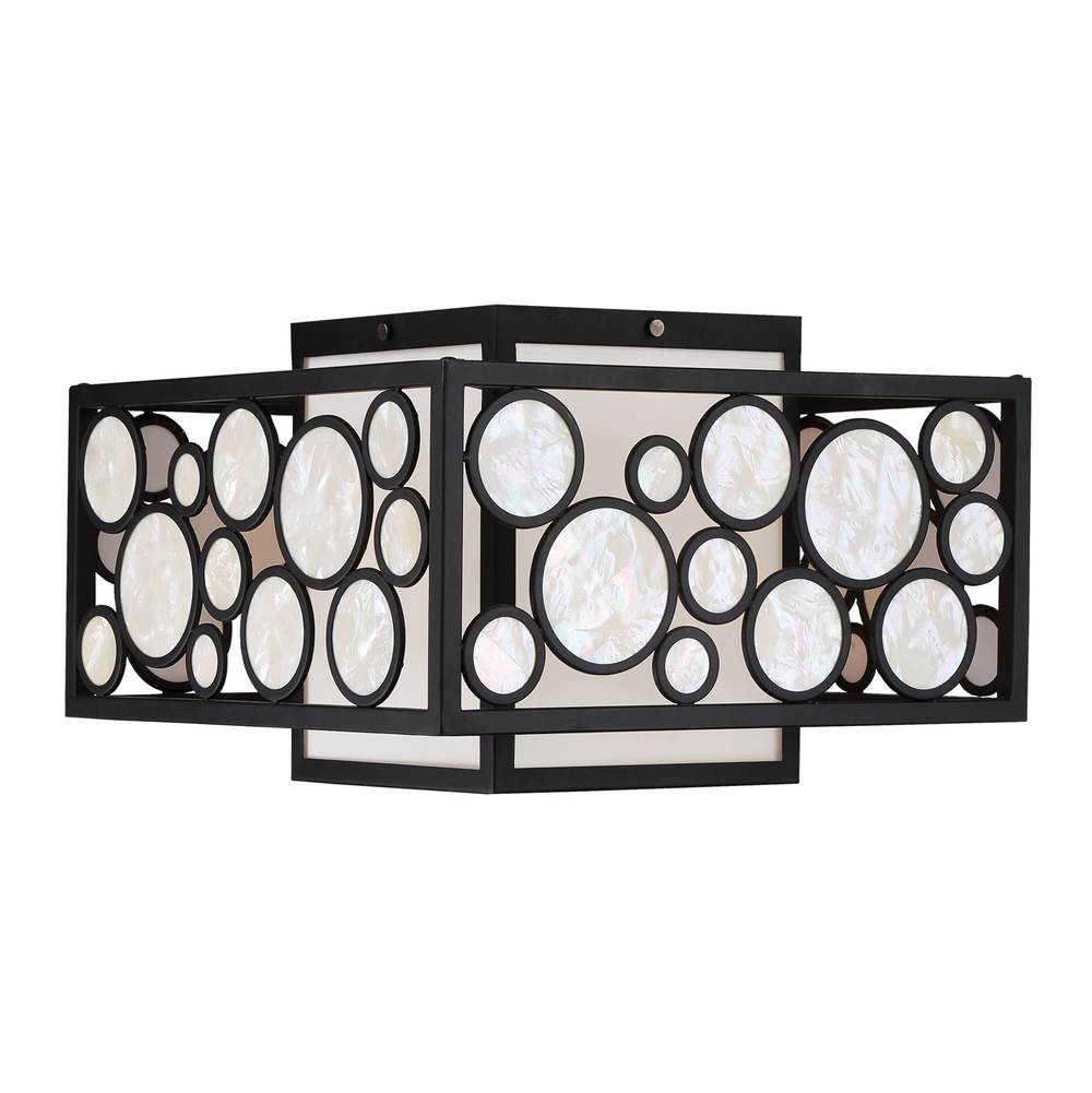 Metropolitan Lighting Mosaic 2 Light Flush Mount