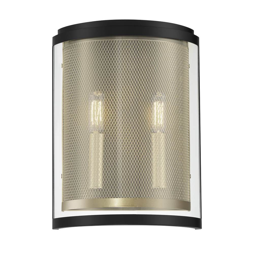 Metropolitan Lighting Soho By Robin Baron 2 Light Wall Sconce