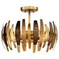 Metropolitan Lighting Manitou Five Light Semi Flush
