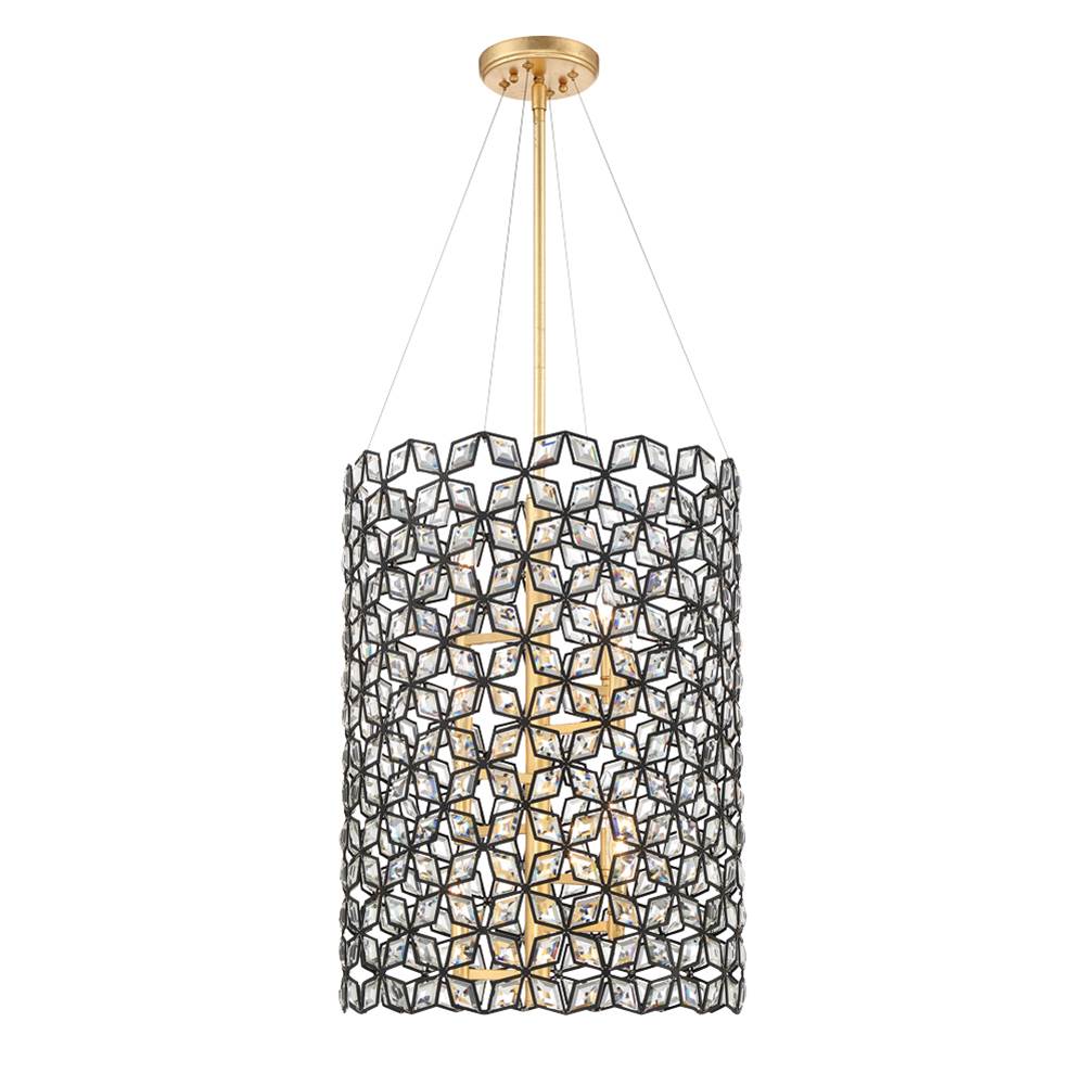 Metropolitan Lighting Brookcrest 8 Light Foyer Pendant