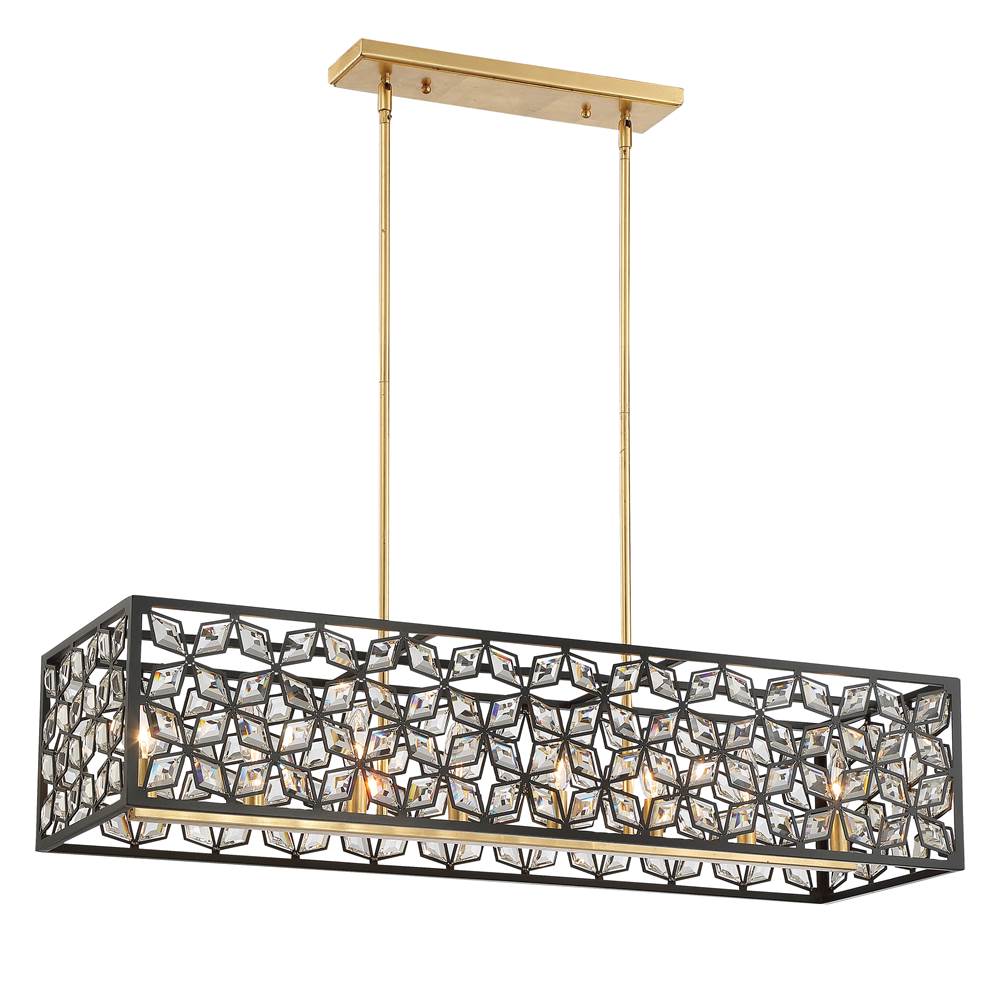 Metropolitan Lighting Brookcrest 8 Light Island