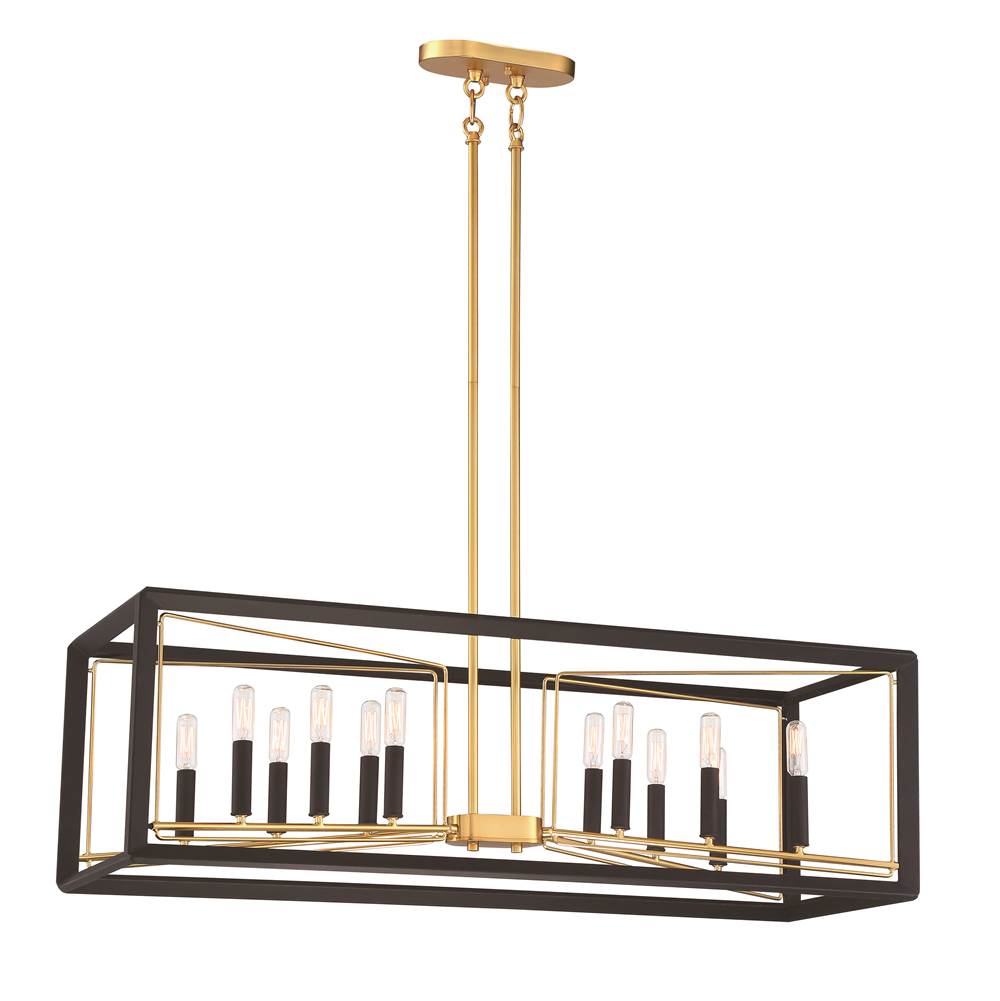 Metropolitan Lighting Sable Point 12 Light Pendant