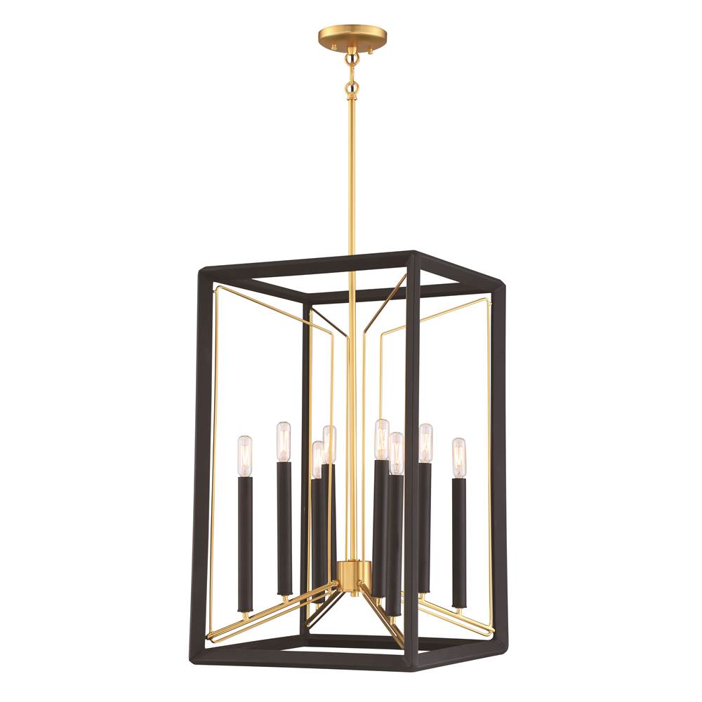 Metropolitan Lighting Sable Point 8 Light Pendant