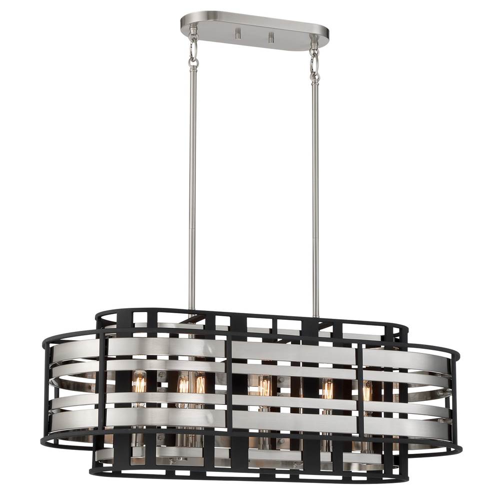 Metropolitan Lighting Presten 8 Light Island