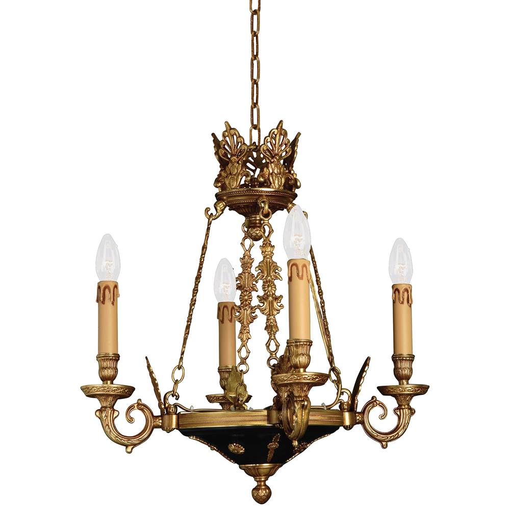 Metropolitan Lighting  4 Light Chandelier