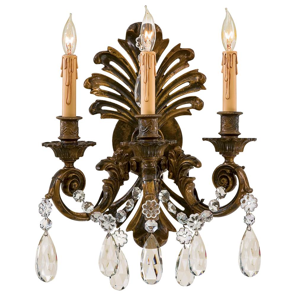 Metropolitan Lighting  3 Light Wall Sconce
