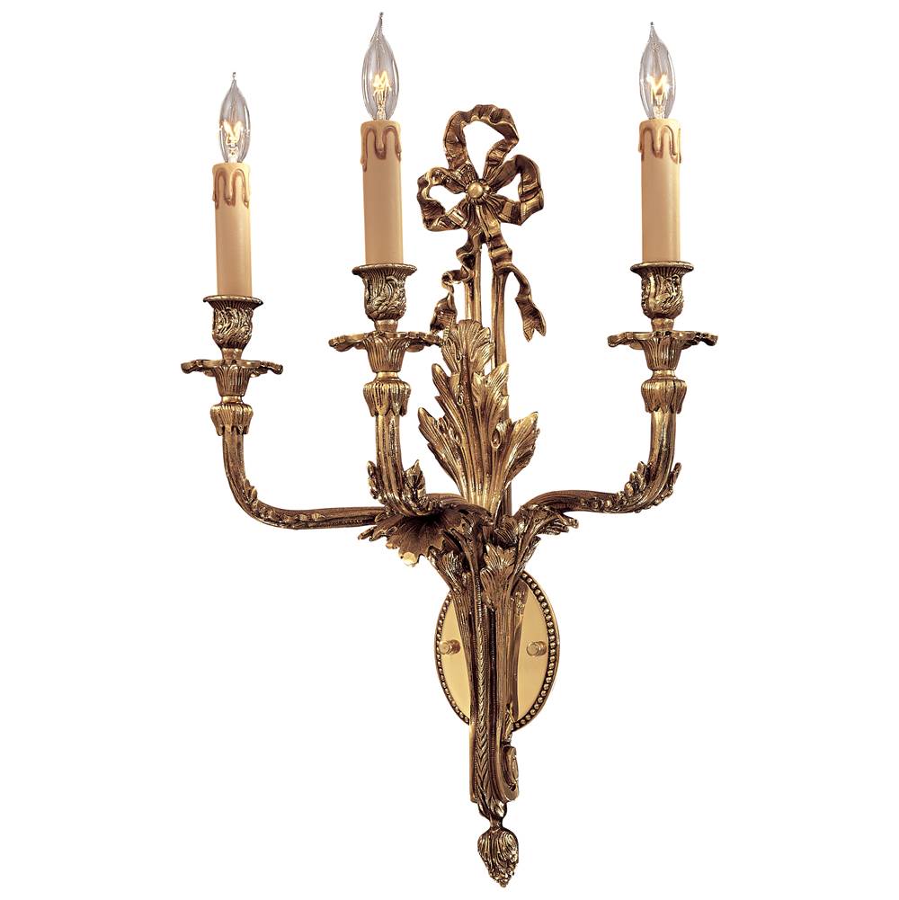 Metropolitan Lighting  3 Light Wall Sconce