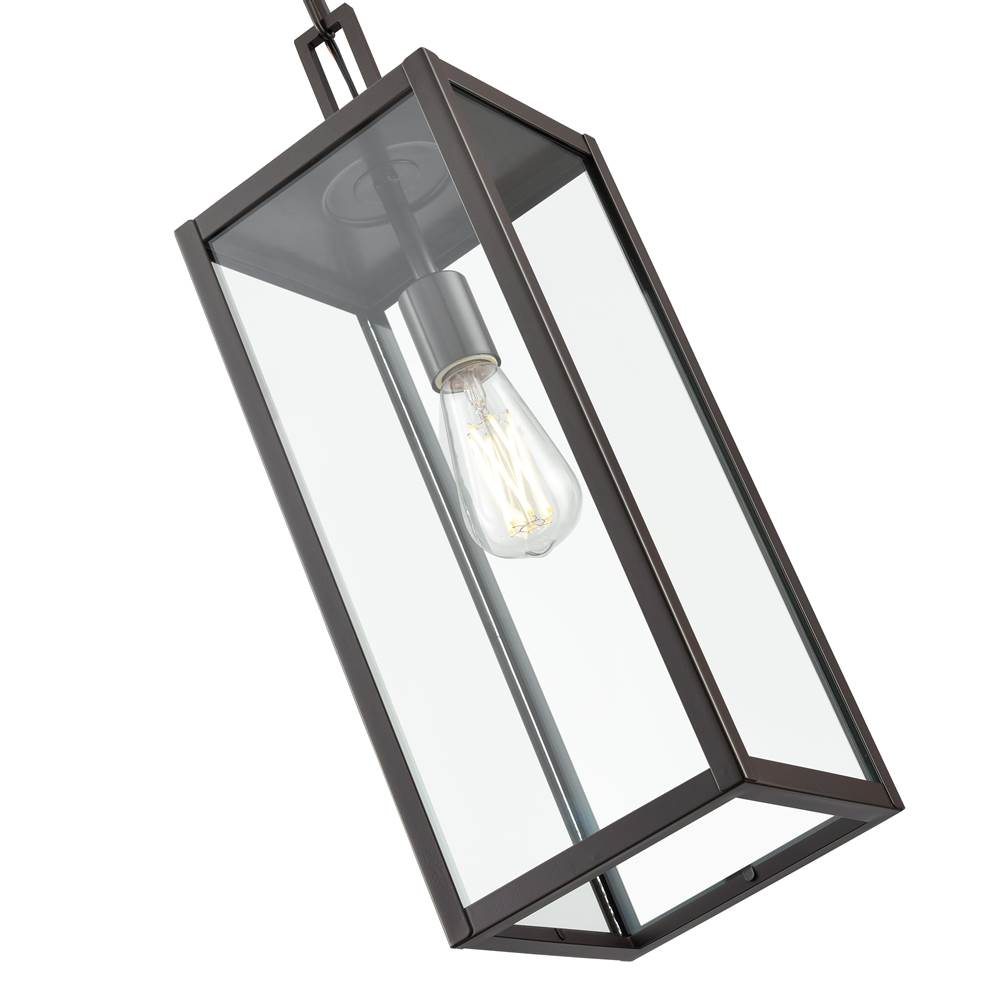 Millennium Lighting 60191-PBZ Powder Coated Bronze 1-light Outdoor Hanging Lantern - Powder Coated Bronze Image 3