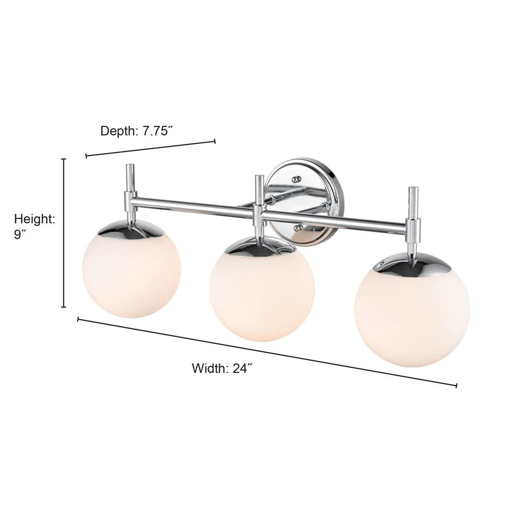 Millennium Lighting 30303-CH Chrome Vanity Image 5