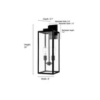 Millennium Lighting 60092-PBZ Powder Coated Bronze 2-light Outdoor Wall Sconce - Powder Coated Bronze Image 2