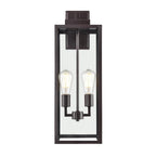 Millennium Lighting Atless 2-light Outdoor Wall Sconce - Powder Coated Black