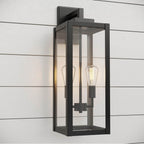 Millennium Lighting 60092-PBK Powder Coated Black 2-light Outdoor Wall Sconce - Powder Coated Black Image 8