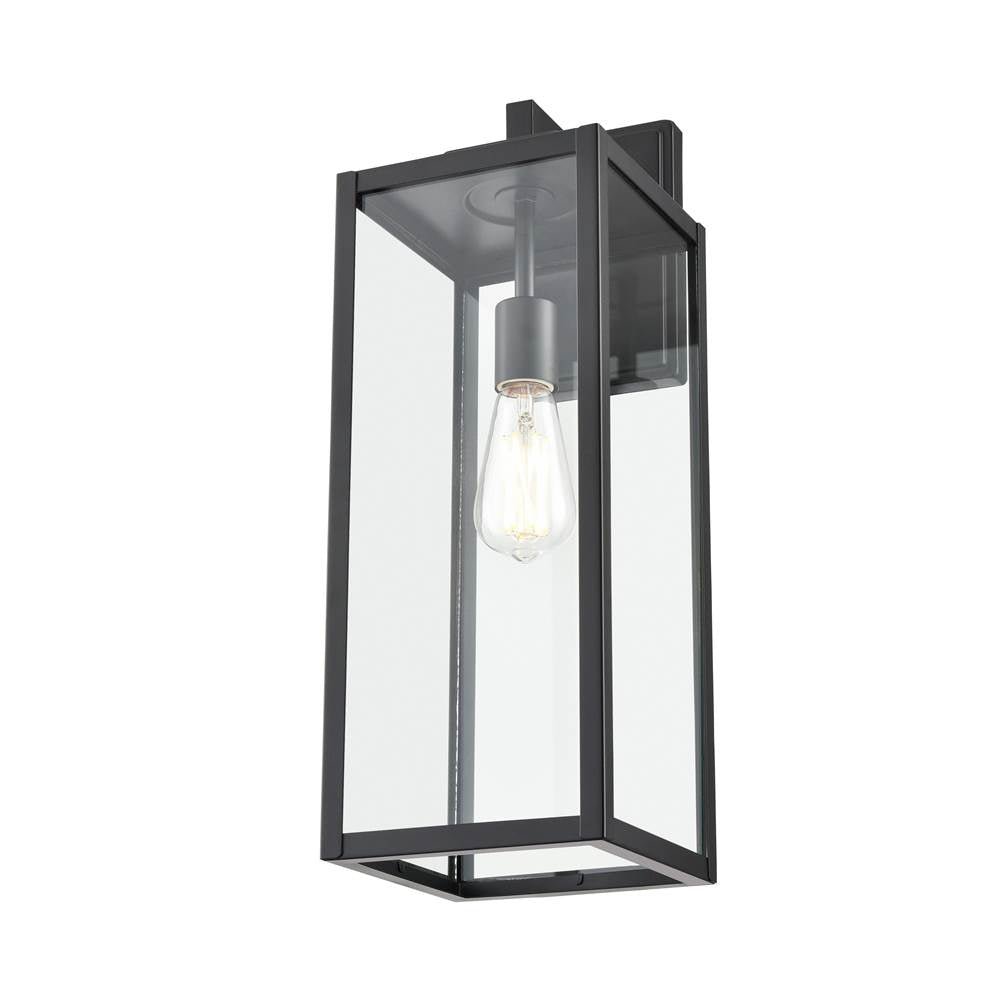 Millennium Lighting 60091-PBK Powder Coated Black 1-light Outdoor Wall Sconce - Powder Coated Black Image 5
