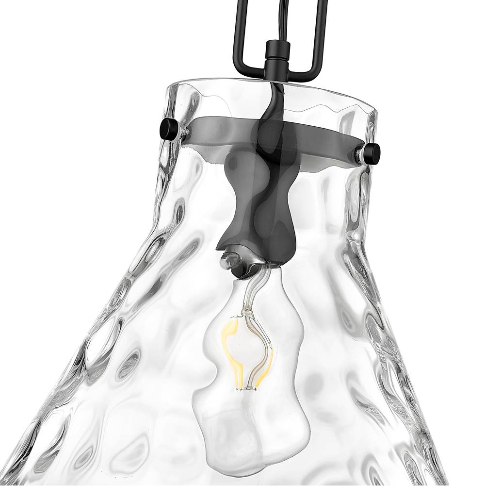 Millennium Lighting 20201-MB Matte Black Pendant Light Image 3