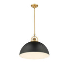 Millennium Lighting 20991-VB/MB Vintage Brass,Matte Black Pendant Light Image 4